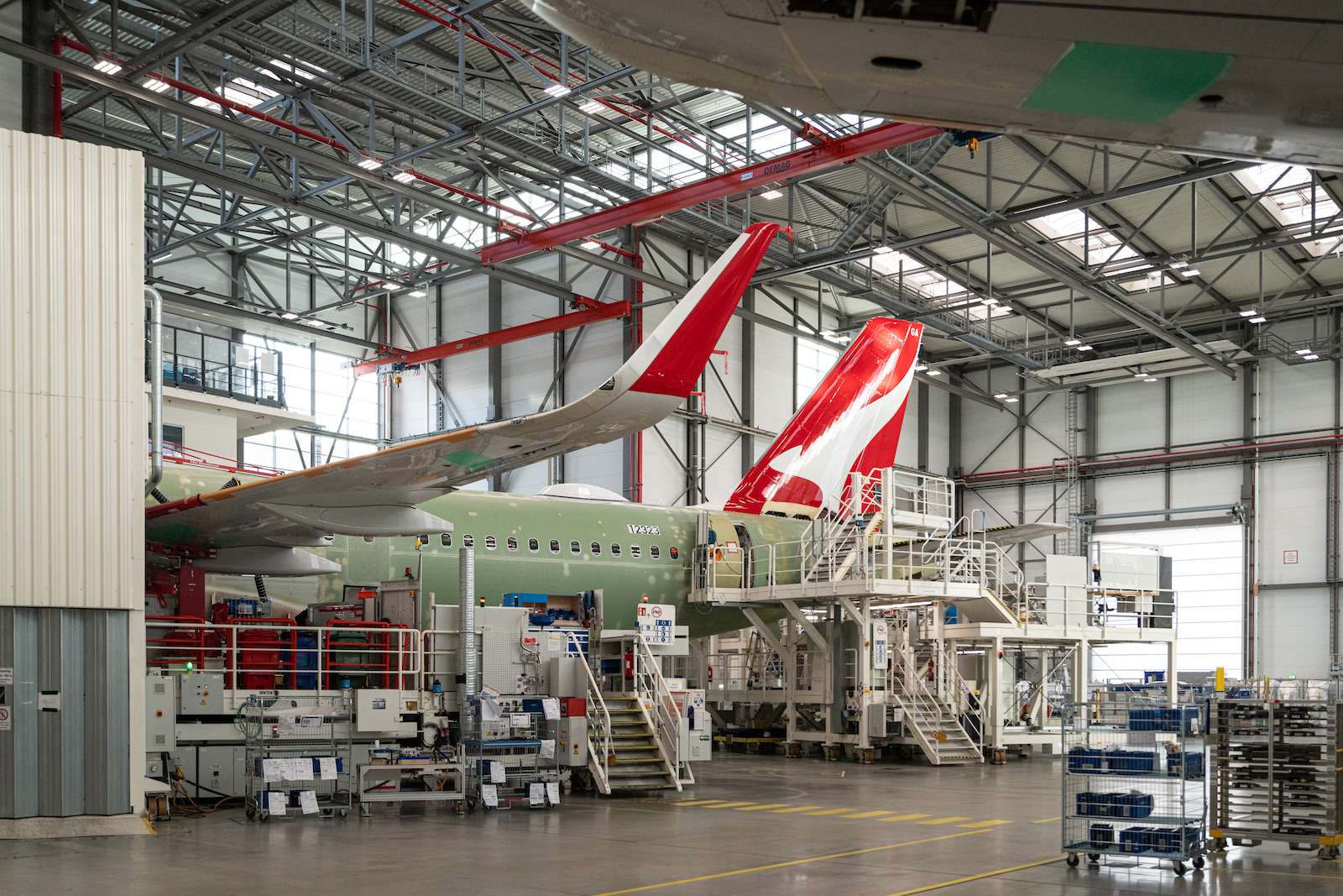 Qantas’ First A321XLR Enters Final Assembly Stage