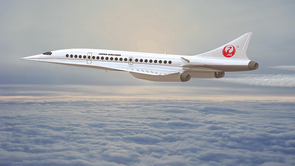 Japan Airlines Boom supersonic aircraft