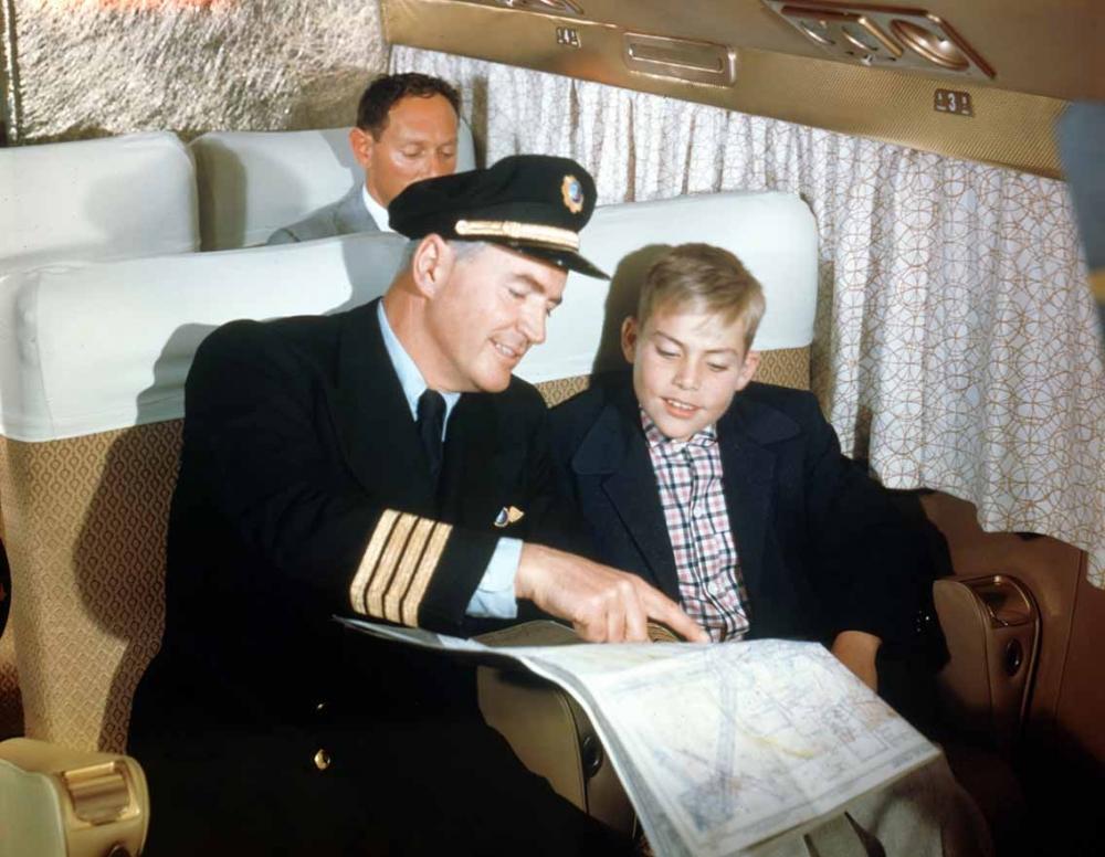 in-flight Entertainment in the 1950s