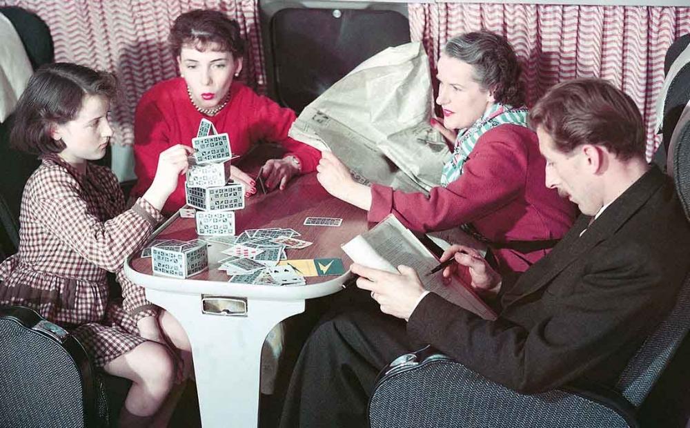 in-flight Entertainment in the 1950s