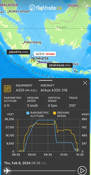 drop in flight level air asia