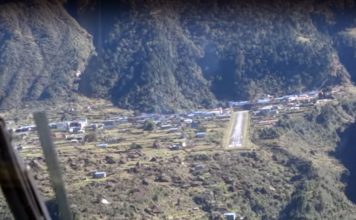 Lukla airport is the scariest