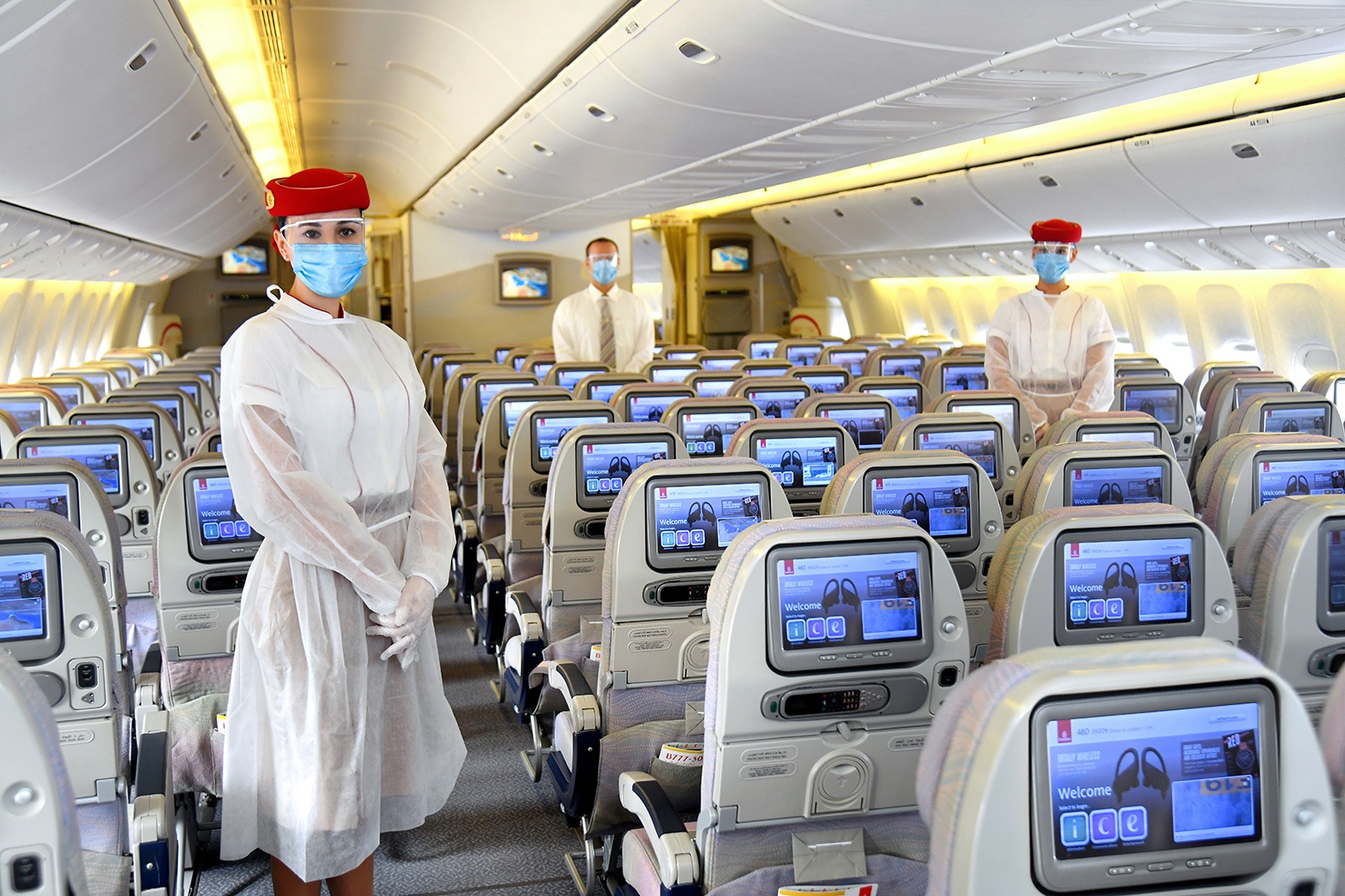 Emirates Flight Attendants And Passengers To Cover Up